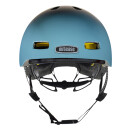 NUTCASE Helmet Street Blue Steel M 56-60cm MIPS, 360° reflective, 11 air vents