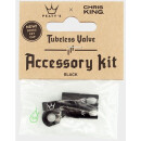 Peatys x Chris King Tubeless Valves Accessory Kit, Black