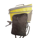 Racktime Talis Plus 2.0 borsa portapacchi 8+7 litri, nero-grigio