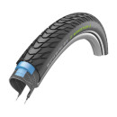 Schwalbe tire Marathon E-Plus 700x35C rigid with reflective stripes black