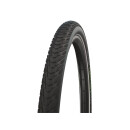 Schwalbe tire Marathon E-Plus 28x2.15 Rigid with reflective stripes black