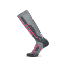 UYN Lady Ski Merino Socks gris clair/rose 35-36