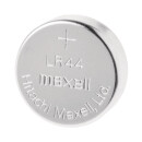 Maxell Batterie LR44 Lithium Knopf 1.5V