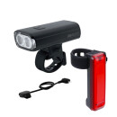 BBB Light Set StrikeDuo 1600+Signal BLS-137 incl. DayFlash, front light incl. Remote