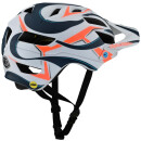 Troy Lee Designs A1 Helmet w/Mips Youth One Size, Welter White/Marine