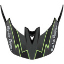 Troy Lee Designs D4 Visor One Size, Graph Gray/Green
