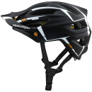 Troy Lee Designs A2 Helmet w/Mips S, Sliver Black/White
