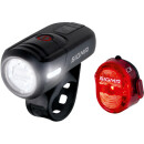 Sigma lamp Aura 45 / taillight Nugget 2 USB set, 17460, 45 lux, USB charging cable included.
