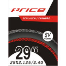 Price tube MTB, 29x2.10-2.40, FV40, valve 40mm, box of 10 pcs.