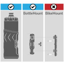 MonkeyLink Bottiglia per bere Monkey Bottle Twist 450 ml senza supporto per il telaio