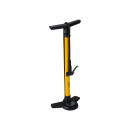 BBB floor pump AirBoost 2 yellow with steel shaft, 11 bar...