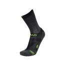UYN Man Cycling Aero Socks noir/citron vert 45-47