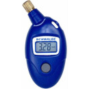 Schwalbe tire pressure gauge Airmax Pro, blue, AV/SV, incl. CR 2032 battery