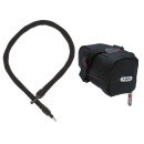 Abus loop chain Adaptor Chain IVY 6KS/100 with saddle bag ST5950 black