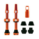 Kit valvola tubeless Muc-Off V2 44mm/arancione