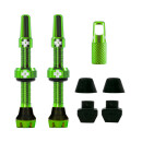 Muc-Off V2 Tubeless Ventil Kit 44mm/green