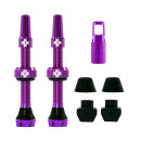 Muc-Off V2 Tubeless Ventil Kit 44mm/purple