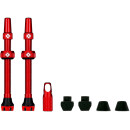Muc-Off V2 Tubeless Ventil Kit 44mm/red