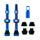 Kit de valve tubeless Muc-Off V2 44mm/blue