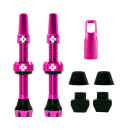Muc-Off V2 Tubeless Valve Kit 44mm/pink