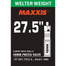 Maxxis Schlauch Welter Weight 0.8mm, Presta RVC 48mm (LL), 27.5x1.75-2.40, 44/61-584, Ventil 48mm