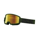 iXS Goggle Hack olive/ mirror gold one size