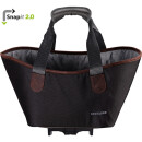 Racktime carrier bag Agnetha 2.0, Snap-it 2 , black, 34 x...