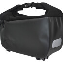 Borsa portapacchi Racktime Yves 2.0, Snap-it 2, nera, 31,5 x 13,5 x 20 cm, con adattatore