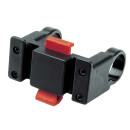 AGU handlebar adapter Klick-Fix black f. handlebar diameter 22-26mm or 31.8mm