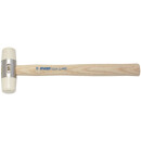 Unior soft-face mallet with wooden handle and interchangeable heads, Ø 32