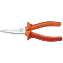 Unior flat nose pliers with long jaws, 160