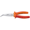 Unior flat round nose pliers with cutting edge and extra...