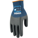 Uvex assembly gloves Phynomic Pro XL, size 10, 1 pair, blue/anthracite, UNPACKED