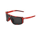 Lunettes Ride 100% Eastcraft Soft Tact Red - Black Mirror