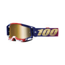 Ride 100% Goggles Racecraft 2 United Grue Gold, Linse...