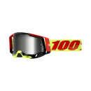 Ride 100% Goggles Racecraft 2 Wiz, silver mirrored lens