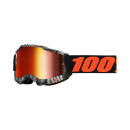 Ride 100% Goggles Accuri 2 Geospace, mirrored red lens