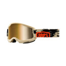 Ride 100% Strata 2 Goggle Kombat - True gold Mirror