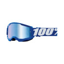 Occhiali Ride 100% Strata 2 Jr. blu - Blu specchio
