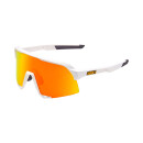 100% S3 Glasses Soft Tact White