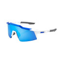 100% Speedcraft SL Brille Matte White/Meta Blue