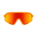 100% Glendale glasses Soft Tact Neon Orange