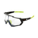 100% Speedtrap Brille Soft Tact Cool Grey