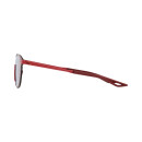 100% Legere Round glasses Soft Tact Crimson