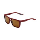 100% Renshaw glasses Soft Tact Crimson