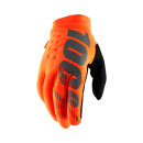 100% Brisker Gloves orange S