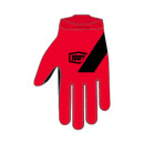 100% Ridecamp Youth Gloves red L