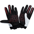 100% Geomatic Gloves gray/racer red L