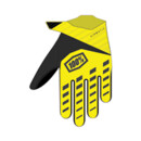 Ride 100% gloves Airmatic Youth fluo yellow-black KXL