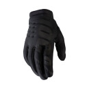 100% Brisker Womens Gloves black L